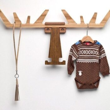 Intra απο ξύλο plywood 3mm-4mm πάχος - Moose Head Coat Rack Δίασταση 30x30 cm Intraeaxys-6o3ylwj7 - Image 4