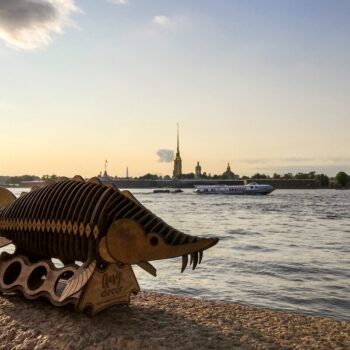 Intra απο ξύλο plywood 3mm-4mm πάχος - Θήκη Μπουκαλιού Κρασιού σε σχήμα ψαριού 3mm 6mm Δίασταση 30x30 cm Intraeaxys-joed94d1 - Image 3