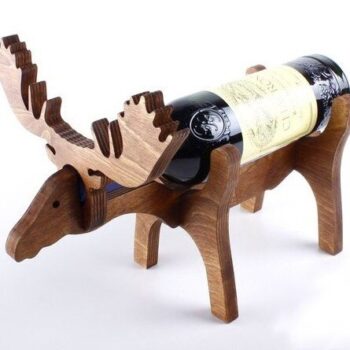 Intra απο ξύλο plywood 3mm-4mm πάχος - Θήκη φιάλης κρασιού Moose 10mm Δίασταση 30x30 cm Intraeaxys-eoxlmdjo - Image 1