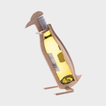 Intra απο ξύλο plywood 3mm-4mm πάχος - Αρχείο PDF Θήκη Μπουκαλιού Κρασιού Penguin 10mm Δίασταση 30x30 cm Intraeaxys-p7ymjv27 - Image 3