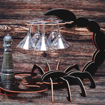 Intra απο ξύλο plywood 3mm-4mm πάχος - Scorpion Mini Bar Δίασταση 30x30 cm Intraeaxys-eo4qjz97 - Image 1