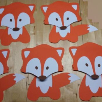 Intra απο ξύλο plywood 3mm-4mm πάχος - Αλεπού Δίασταση 30x30 cm Intraeaxys-ro6dq227 - Image 1