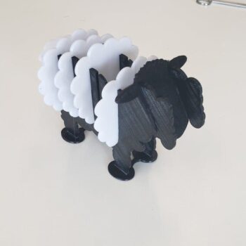 Intra απο ξύλο plywood 3mm-4mm πάχος - Σουβέρ προβάτων 3mm Δίασταση 30x30 cm Intraeaxys-eo4q2dw7 - Image 3