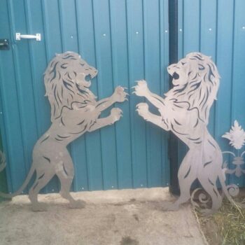 Intra απο ξύλο plywood 3mm-4mm πάχος - Lion Art Plasma Cut Δίασταση 30x30 cm Intraeaxys-d1lvyxxo - Image 1