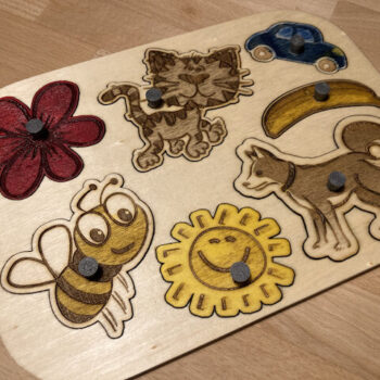 Intra απο ξύλο plywood 3mm-4mm πάχος - Παιχνίδι παζλ μωρών Δίασταση 30x30 cm Intraeaxys-zo9ygqr7 - Image 3