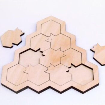 Intra απο ξύλο plywood 3mm-4mm πάχος - Παιχνίδι παζλ Pomegranate Δίασταση 30x30 cm Intraeaxys-joed5vn1 - Image 1