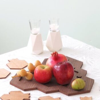 Intra απο ξύλο plywood 3mm-4mm πάχος - Παιχνίδι παζλ Pomegranate Δίασταση 30x30 cm Intraeaxys-joed5vn1 - Image 4