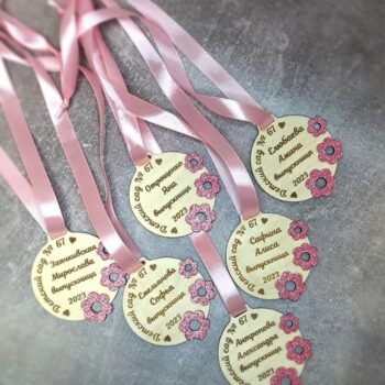 Intra απο ξύλο plywood 3mm-4mm πάχος - Χαραγμένα Βραβεία Δίασταση 30x30 cm Intraeaxys-ro6y2qm7 - Image 1