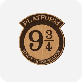Intra απο ξύλο plywood 3mm-4mm πάχος - Harry Potter Platform 9 3/4 Δίασταση 30x30 cm Intraeaxys-075ywy0o - Image 1