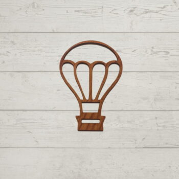 Intra απο ξύλο plywood 3mm-4mm πάχος - Αποκοπή ξύλου με μπαλόνι ζεστού αέρα Δίασταση 30x30 cm Intraeaxys-zo9yqje7 - Image 1