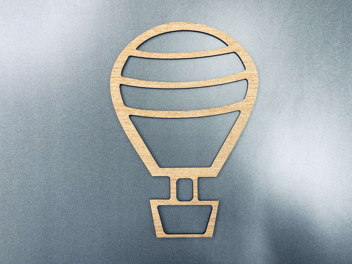 Intra απο ξύλο plywood 3mm-4mm πάχος - Ξύλινο μπαλόνι θερμού αέρα Δίασταση 30x30 cm Intraeaxys-r1z2jjp1