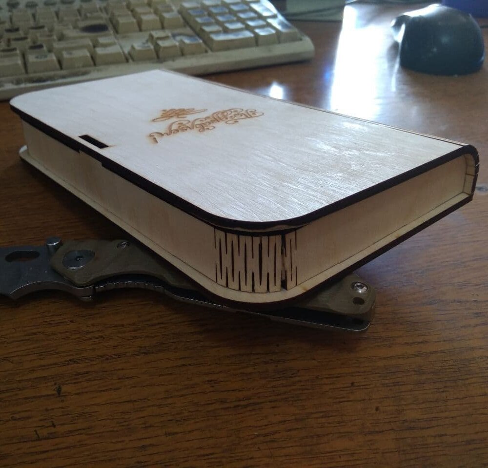 Intra απο ξύλο plywood 3mm-4mm πάχος - Ξύλινη θήκη αποθήκευσης Δίασταση 30x30 cm Intraeaxys-67wlww81