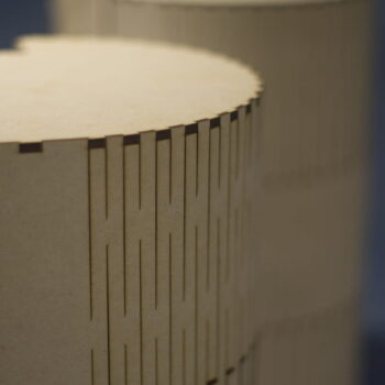 Intra απο ξύλο plywood 3mm-4mm πάχος - Ξύλινο σκαμπό καρδιάς Δίασταση 30x30 cm Intraeaxys-ro6yp2n7 - Image 6