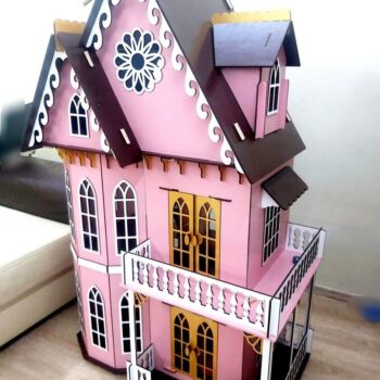 Intra απο ξύλο plywood 3mm-4mm πάχος - Κουκλόσπιτο Barbie Dreamhouse 152x95x55 cm 6mm Δίασταση 40x50 cm Intraeaxys-r1z2ynw1 - Image 1