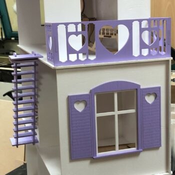 Intra απο ξύλο plywood 3mm-4mm πάχος - Κιτ κουκλόσπιτου για αρχάριους Δίασταση 30x30 cm Intraeaxys-ro6yx0n7 - Image 5