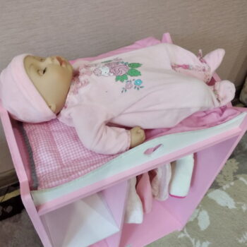 Intra απο ξύλο plywood 3mm-4mm πάχος - Ντουλάπα κούκλα Ξύλινη κούκλα Έπιπλα κούκλας Οργανωτής ρούχων Δίασταση 30x30 cm Intraeaxys-r1z2n4p1 - Image 4