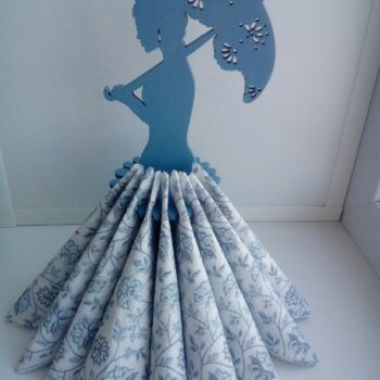 Intra απο ξύλο plywood 3mm-4mm πάχος - Θήκη χαρτοπετσέτας βασίλισσας ομπρέλας Δίασταση 30x30 cm Intraeaxys-p7ymnmr7 - Image 1