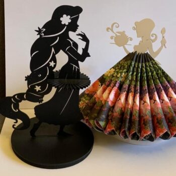 Intra απο ξύλο plywood 3mm-4mm πάχος - Θήκη για χαρτοπετσέτα Princess Δίασταση 30x30 cm Intraeaxys-51rree01 - Image 1