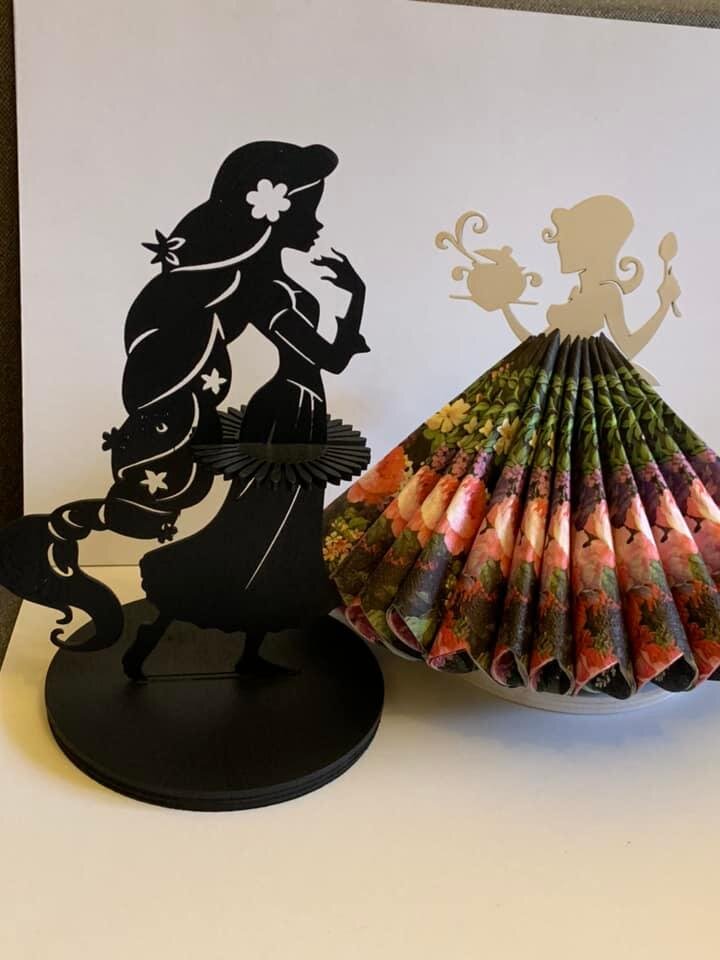 Intra απο ξύλο plywood 3mm-4mm πάχος - Θήκη για χαρτοπετσέτα Princess Δίασταση 30x30 cm Intraeaxys-51rree01