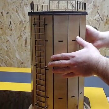 Intra απο ξύλο plywood 3mm-4mm πάχος - Barrel Mini Bar Δίασταση 30x30 cm Intraeaxys-voq2vw6o - Image 3