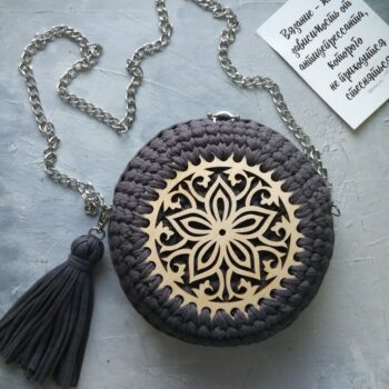 Intra απο ξύλο plywood 3mm-4mm πάχος - Ξύλινες βάσεις για καλάθια με βελονάκι Δίασταση 30x30 cm Intraeaxys-r7vm8kk7 - Image 1