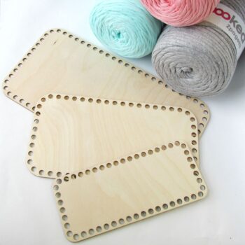 Intra απο ξύλο plywood 3mm-4mm πάχος - Ξύλινες βάσεις για καλάθια με βελονάκι Δίασταση 30x30 cm Intraeaxys-r7vm8kk7 - Image 3