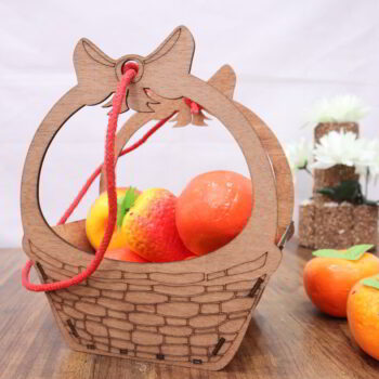 Intra απο ξύλο plywood 3mm-4mm πάχος - Ξύλινο Καλάθι Φρούτων 3mm Δίασταση 30x30 cm Intraeaxys-qomm388o - Image 7