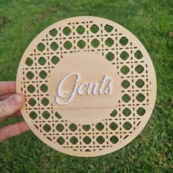 Intra απο ξύλο plywood 3mm-4mm πάχος - Πινακίδες μπάνιου με μοτίβο ρατάν Δίασταση 30x30 cm Intraeaxys-voqdd2e1 - Image 1