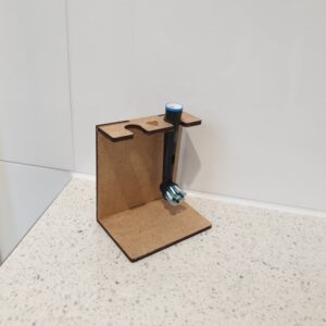 Intra απο ξύλο plywood 3mm-4mm πάχος - Ηλεκτρική βάση κεφαλής οδοντόβουρτσας Δίασταση 30x30 cm Intraeaxys-6o3ymzr7