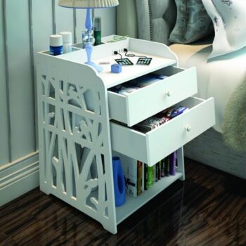 Intra απο ξύλο plywood 3mm-4mm πάχος - Ντουλάπι αποθήκευσης ραφιών κομοδίνου Δίασταση 30x30 cm Intraeaxys-eo20p3l7 - Image 1