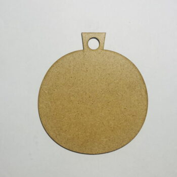 Intra απο ξύλο plywood 3mm-4mm πάχος - Ξύλινο χριστουγεννιάτικο στολίδι μπάλα κενή ημιτελής διακόσμηση χειροτεχνίας Δίασταση 10x10 cm Intraeaxys-eoxlkzjo - Image 1