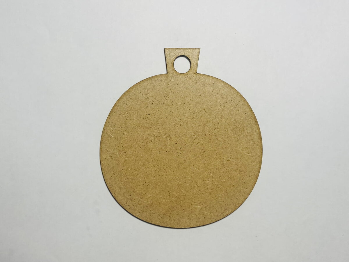 Intra απο ξύλο plywood 3mm-4mm πάχος - Ξύλινο χριστουγεννιάτικο στολίδι μπάλα κενή ημιτελής διακόσμηση χειροτεχνίας Δίασταση 10x10 cm Intraeaxys-eoxlkzjo