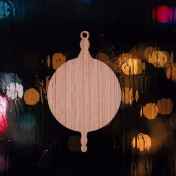 Intra απο ξύλο plywood 3mm-4mm πάχος - Ξύλινο χριστουγεννιάτικο μπιχλιμπίδι για χειροτεχνίες και διακόσμηση Δίασταση 30x30 cm Intraeaxys-51rrnx31 - Image 1