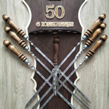 Intra απο ξύλο plywood 3mm-4mm πάχος - Στήριγμα για σουβλάκι τοίχου Δίασταση 30x30 cm Intraeaxys-yon0g8g7 - Image 1