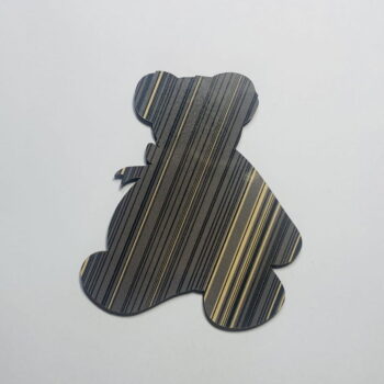 Intra απο ξύλο plywood 3mm-4mm πάχος - Bear Wood Blank cutout Δίασταση 30x30 cm Intraeaxys-67wlvgw1 - Image 1