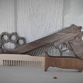 Intra απο ξύλο plywood 3mm-4mm πάχος - χτένα μαχαιριού Δίασταση 30x30 cm Intraeaxys-qomm0rro - Image 1