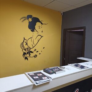 Intra απο ξύλο plywood 3mm-4mm πάχος - Γιαπωνέζικο Διακόσμηση Τοίχου Κοριτσίστικο Πάνελ τοίχου Geisha Mdf 3mm Δίασταση 30x30 cm Intraeaxys-voq26n6o