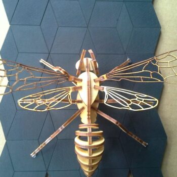 Intra απο ξύλο plywood 3mm-4mm πάχος - Μέλισσα 3mm Δίασταση 30x30 cm Intraeaxys-67wlkwm1 - Image 1