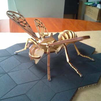 Intra απο ξύλο plywood 3mm-4mm πάχος - Μέλισσα 3mm Δίασταση 30x30 cm Intraeaxys-67wlkwm1 - Image 4