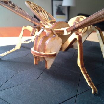 Intra απο ξύλο plywood 3mm-4mm πάχος - Μέλισσα 3mm Δίασταση 30x30 cm Intraeaxys-67wlkwm1 - Image 5