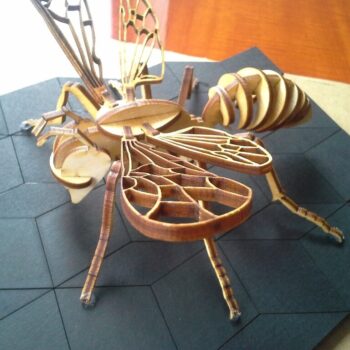 Intra απο ξύλο plywood 3mm-4mm πάχος - Μέλισσα 3mm Δίασταση 30x30 cm Intraeaxys-67wlkwm1 - Image 7