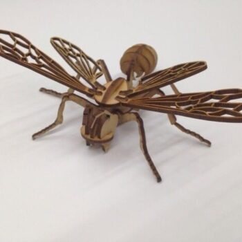 Intra απο ξύλο plywood 3mm-4mm πάχος - Bee 3D Puzzle 3mm Δίασταση 30x30 cm Intraeaxys-d1lv8d6o - Image 3