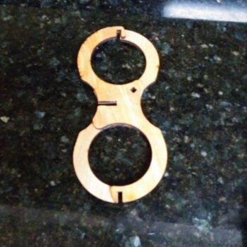 Intra απο ξύλο plywood 3mm-4mm πάχος - Παζλ Minimal 4 Pack Bottle Carrier Δίασταση 20x20 cm Intraeaxys-qom65dr1 - Image 8