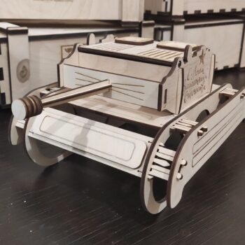 Intra απο ξύλο plywood 3mm-4mm πάχος - Ξύλινη θήκη μπύρας σε δεξαμενή Δίασταση 30x30 cm Intraeaxys-qommlkro - Image 1