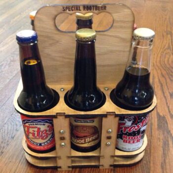 Intra απο ξύλο plywood 3mm-4mm πάχος - Θήκη Six Pack Δίασταση 20x20 cm Intraeaxys-91jdw851 - Image 1