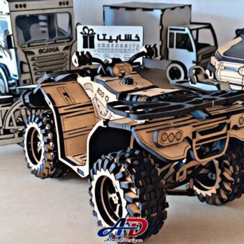 Intra απο ξύλο plywood 3mm-4mm πάχος - Ξύλινο ATV Quad Bike Παιχνίδι Δίασταση 30x30 cm Intraeaxys-eo0q6nw1 - Image 3