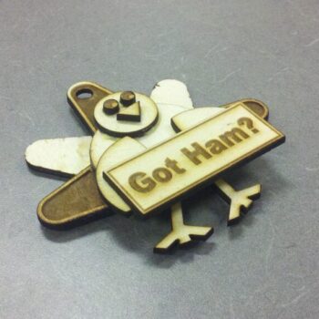 Intra απο ξύλο plywood 3mm-4mm πάχος - Στολίδι γαλοπούλας Δίασταση 10x10 cm Intraeaxys-67wl2kw1 - Image 3