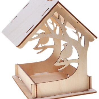 Intra απο ξύλο plywood 3mm-4mm πάχος - Τροφοδότης πουλιών 4mm Δίασταση 30x30 cm Intraeaxys-91jdngg1 - Image 1