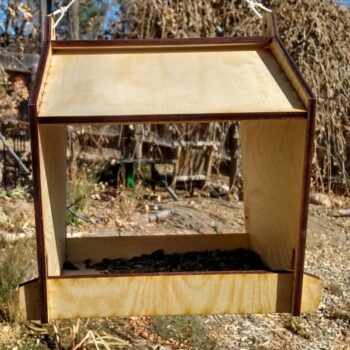 Intra απο ξύλο plywood 3mm-4mm πάχος - Birdfeeder – Χωρίς κόλλα Δίασταση 30x30 cm Intraeaxys-6o388yk1 - Image 8