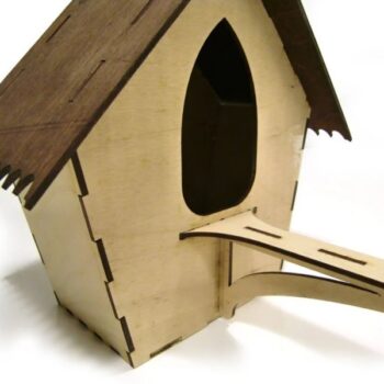 Intra απο ξύλο plywood 3mm-4mm πάχος - Σπιτάκι πουλιών Δίασταση 30x30 cm Intraeaxys-0788dr57 - Image 5